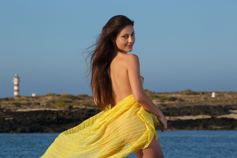 Lorena Garcia Naked By The Lake 00