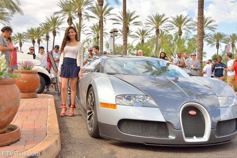 Nina North Teasing And Flashing Her Fun Bags In Public 00