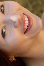 Bottomless Beautiful Smiled Teen 20