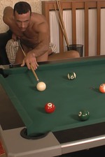 Playing Pool With Her Holes 04