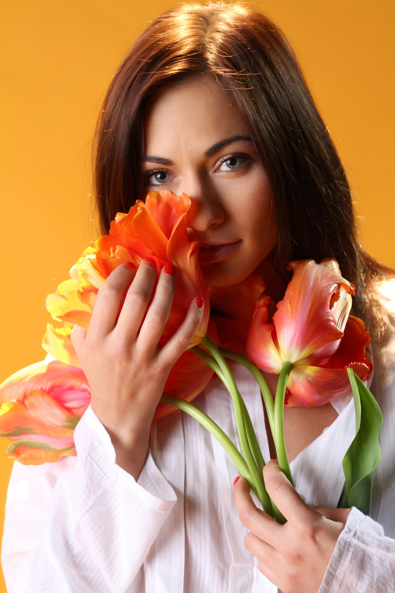Beautiful Flower Michaela Isizzu Strips To Naked 01