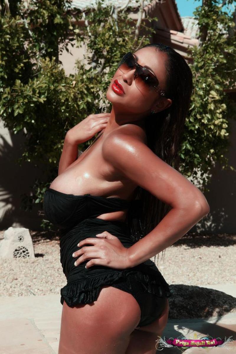 Priya Rai By The Pool 05